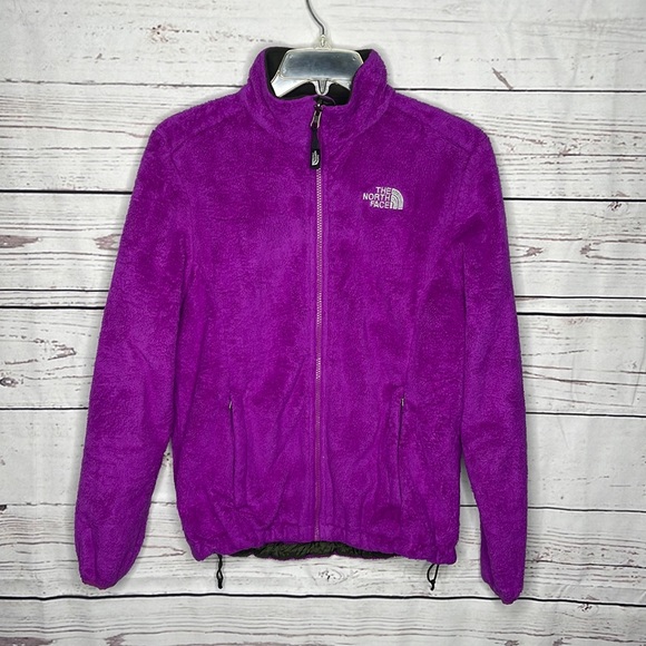 The North Face Jackets & Blazers - The North Face Vintage Fleece Full Zip Women's Jacket Sz Small Magenta!